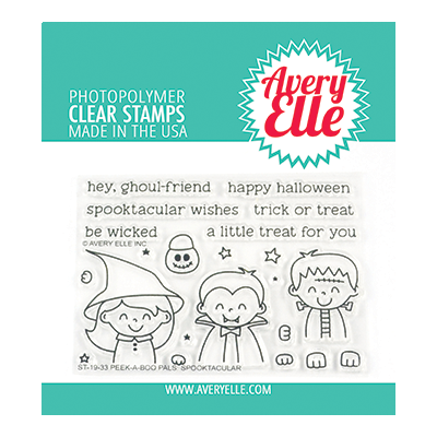 Peek-A-Boo Pals:  Spooktacular Stamp