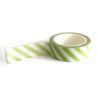 Lemon Grass Washi Tape by Avery Elle for cardmaking and paper crafts.  UK Stockist, Seven Hills Crafts