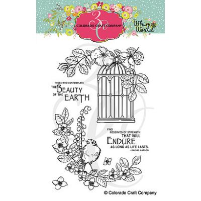 Whimsy World Life Lasts Stamp