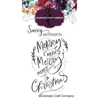 Savvy Sentiments - Merry Merry Mini Stamp