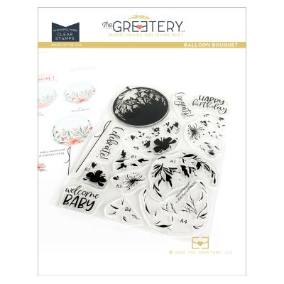 Greetery Balloon Bouquet Stamp - Seven HIlls Crafts UK Exclusive Stockist