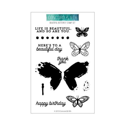 Beautiful Butterfly Stamp