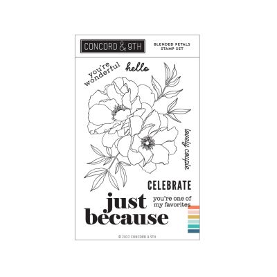 C9: Blended Petals Stamp