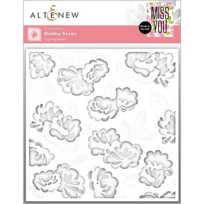 ALT Blobby Roses Layering Stencil Set (4 in 1)