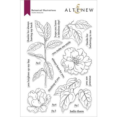 ALT Botanical Illustrations Stamp Set