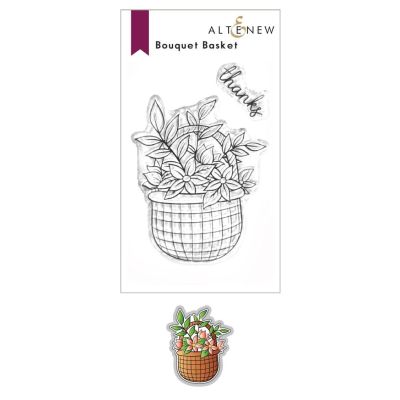 Bouquet Basket Mini Stamp & Die