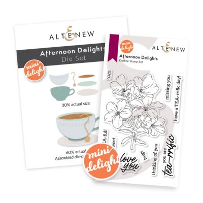 Altenew Mini Delight: Afternoon Delights Stamp and Die Set