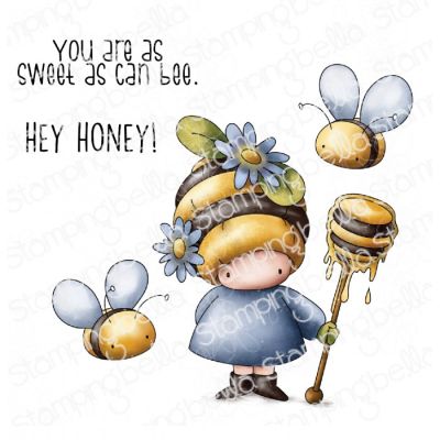 Bundle Girl Beekeeper Stamp