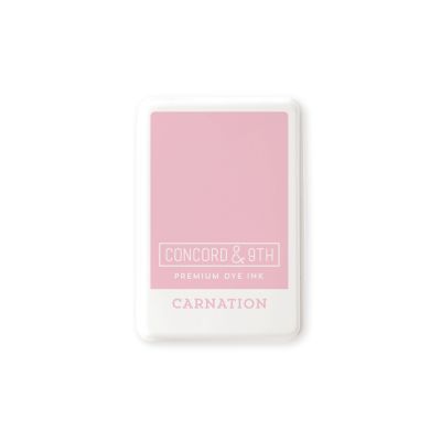 UK Stockist  - Concord and 9th Premium Dye Inkpads - Carnation
