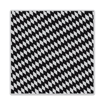 Slanted Checkerboard Stamp