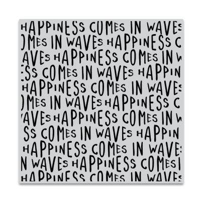 Happiness Waves Stamp