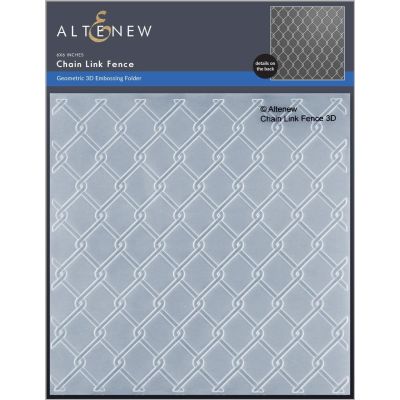 AlteNew Chain Link Fence 3D Embossing Folder
World Wide Shipping   5 star Trustpilot rating for customer service and value