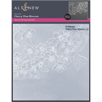 Cherry Plum Blossom 3D Embossing Folder