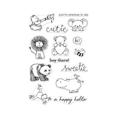 From The Vault - Cute Animals Clear Stamp