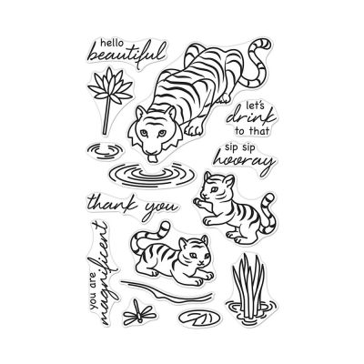 Tiger Wisdom Clear Stamp