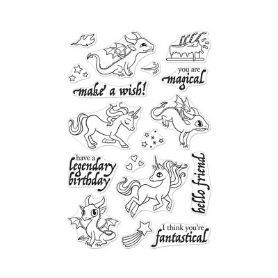 Dragons & Unicorns Stamp