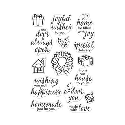 May Your Home Be Filled With Joy Stamp