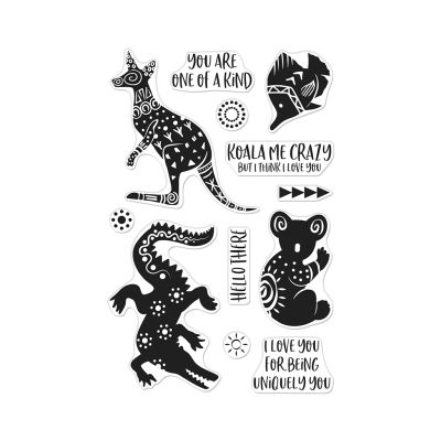 Patterned Animals Stamp