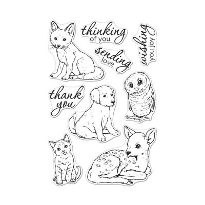Fawn and Friends Stamp