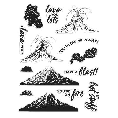 Volcano Heroscape Stamp