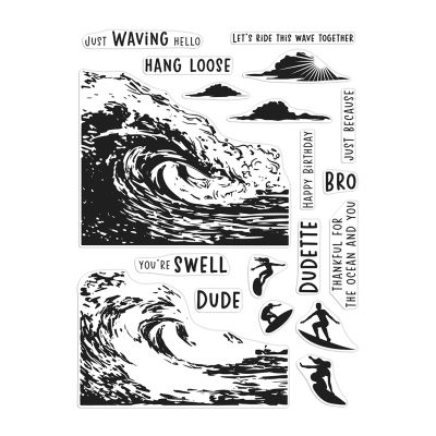 Barrel Wave Heroscape Stamp