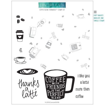 Coffee Blend Turnabout™ STAMP