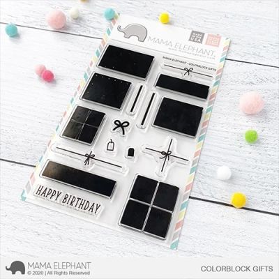Colorblock Gifts Stamp