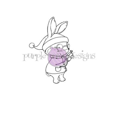Comet (elf bunny with pocket watch) Stamp