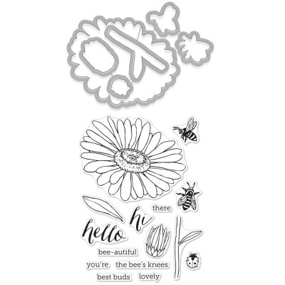 Daisy and Bugs Stamp & Cut