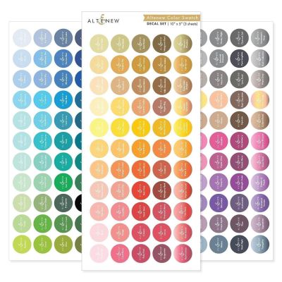 Color Swatch Decal Set
