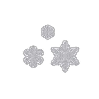 Paper Layering Snowflakes