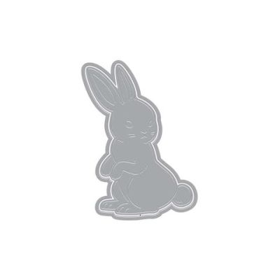 Paper Layering Rabbit with Frame