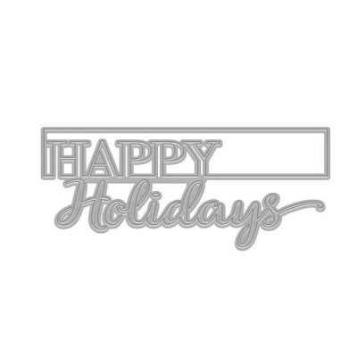 Cut Out Holidays Fancy Die