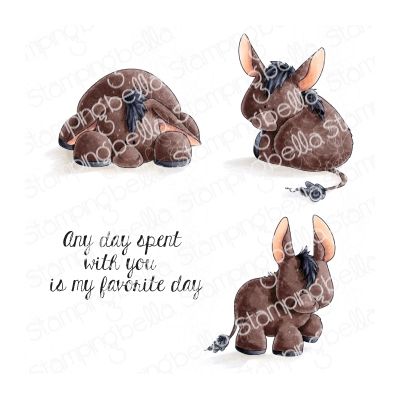 Donkey Trio Stuffies Stamp
