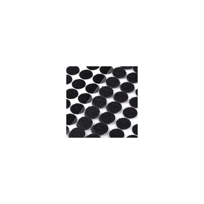 10mm Diameter Velcro Dots - Black