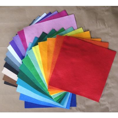 Rainbow Felt Pack (24 sheets)