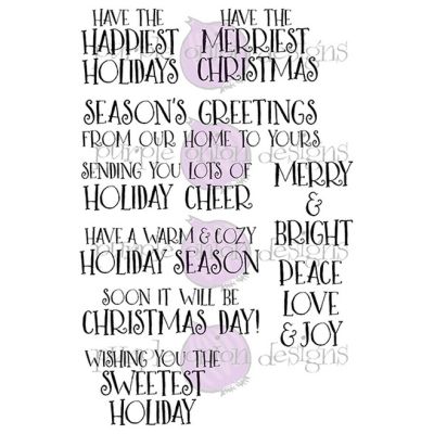 Essential Holiday Greetings Sentiment Set