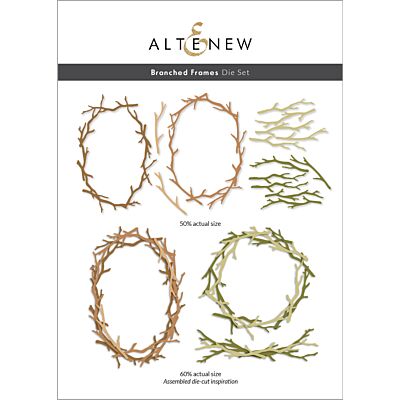 Altenew Blooms of Friendship Stamp set create stunning floral wreaths for every season