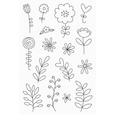 MSTN Floral Whimsy Stamp