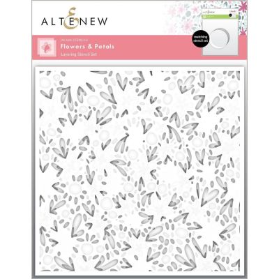 ALT Flowers and Petals 4 in 1 Stencil