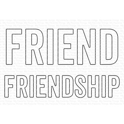 Friend & Friendship Die