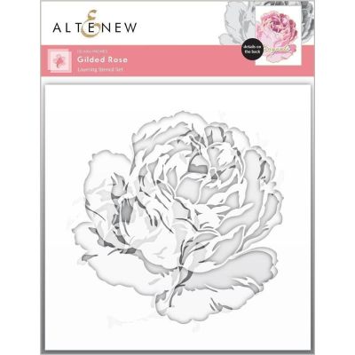 Gilded Rose Layering Stencil (3 in 1)
