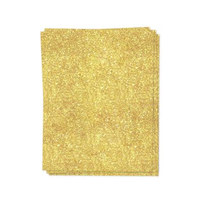 C9 Gold Glitter Paper