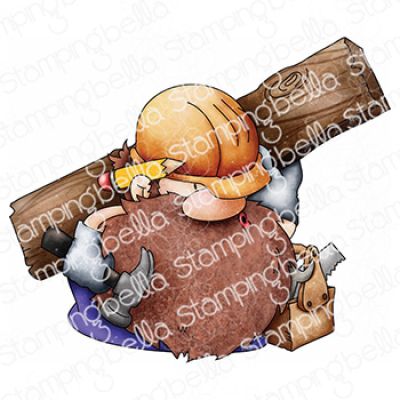 Gnome Carpenter Stamp