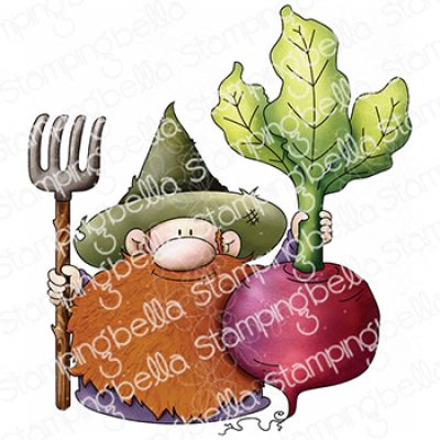 Gnome Farmer Stamp