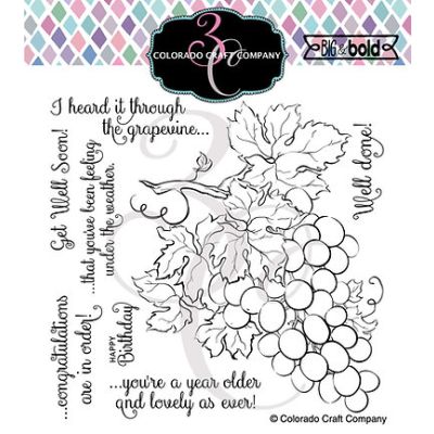 Big and Bold The Grapevine Stamp