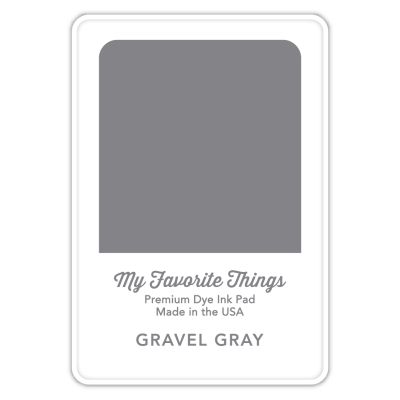 MFT Premium Dye Ink Pad - Gravel Gray