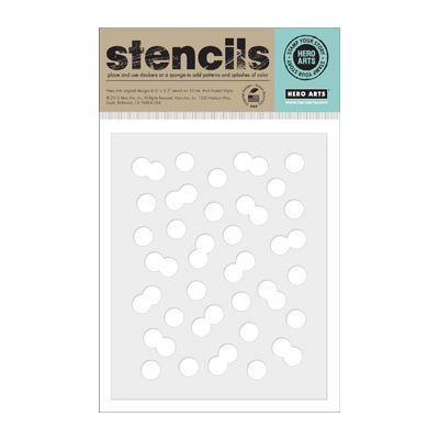 Bubble Confetti Stencil Image 1