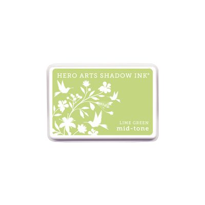 Lime Green Shadow Ink Image 1