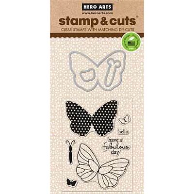 Stamp and Cut Butterfly Image 1